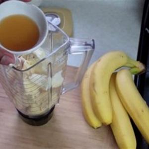 Cách làm sinh tố chuối kem