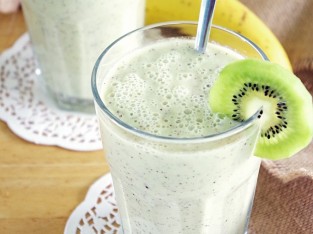 Sinh tố chuối kiwi
