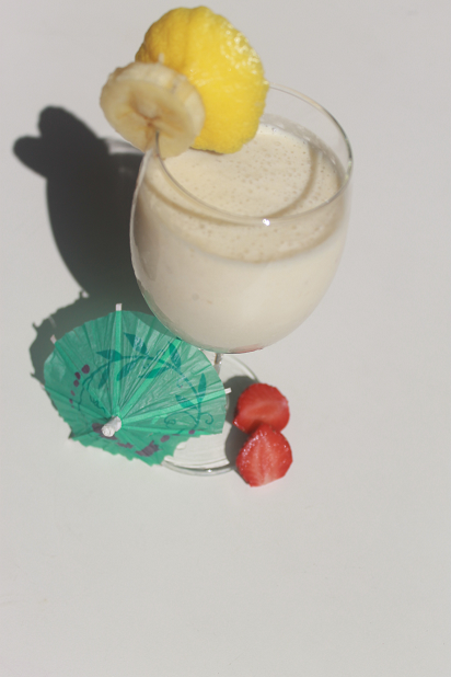 Sinh tố chuối sữa chua