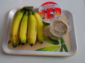 Sinh tố chuối và phô-mai