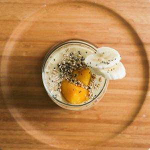 Cách làm sinh tố chuối xoài