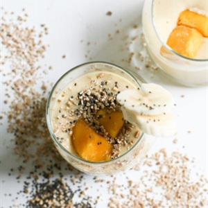 Cách làm sinh tố chuối xoài