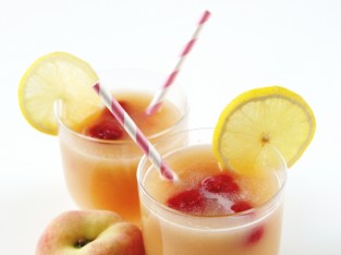 Sinh tố đào chanh