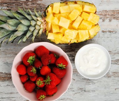 Sinh tố dâu thơm thanh mát, giải nhiệt mùa hè