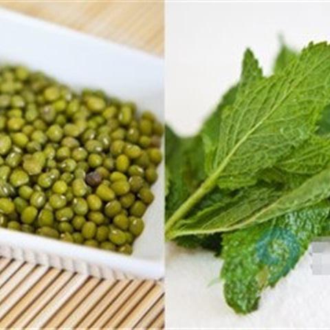 Cách làm sinh tố đậu xanh bạc hà