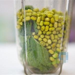 Cách làm sinh tố đậu xanh bạc hà