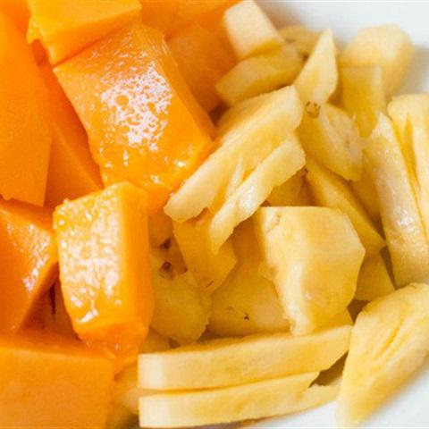 Cách làm sinh tố đu đủ và thơm