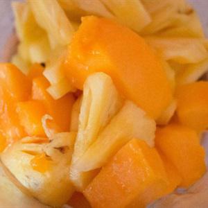 Cách làm sinh tố đu đủ và thơm