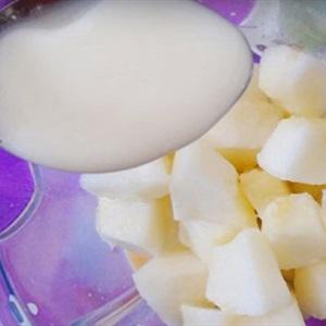 Cách làm sinh tố dưa gang và xoài