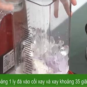 Cách làm sinh tố khoai môn