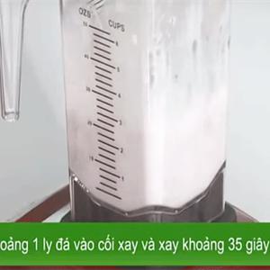 Cách làm sinh tố khoai môn