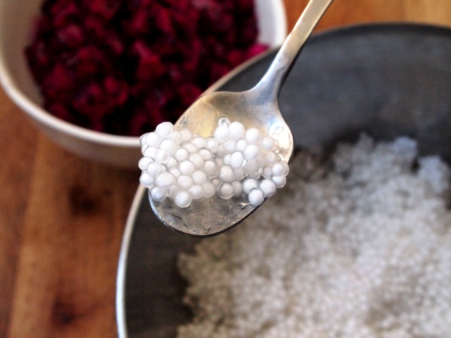 Sinh tố lê củ sen với mật ong giải nhiệt thanh độc cơ thể