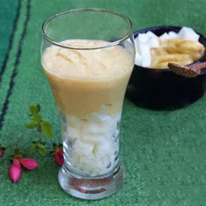 Cách làm sinh tố mít trộn thạch rau câu