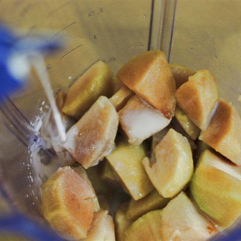 Cách làm sinh tố sa pô chê