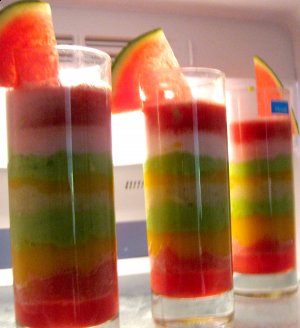 Sinh tố sắc cầu vồng