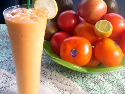 Sinh tố trái hồng