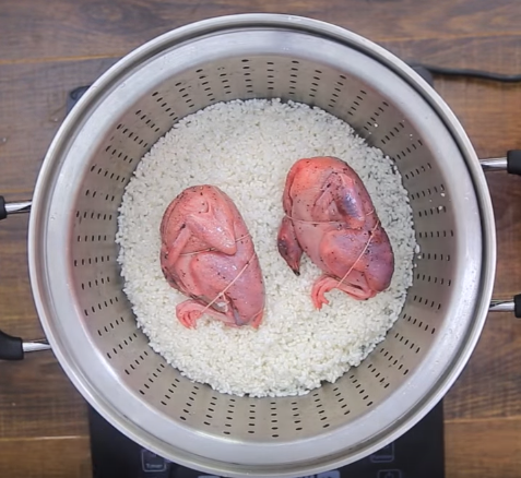 Sinh tố uyên ương đá bào rực rỡ sắc màu