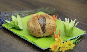 Sinh tố uyên ương đá bào rực rỡ sắc màu