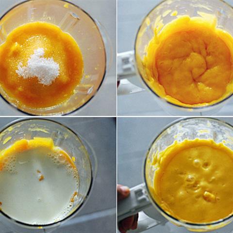 Cách làm sinh tố xoài nước cốt dừa