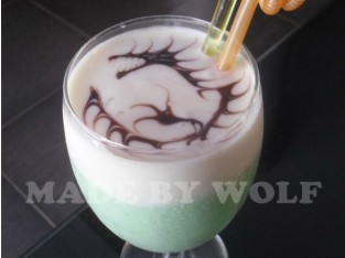 Sinh tố ya-ua bạc hà