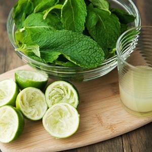 Cách làm siro chanh bạc hà