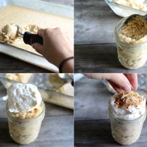 Cách làm smoothie kem dừa