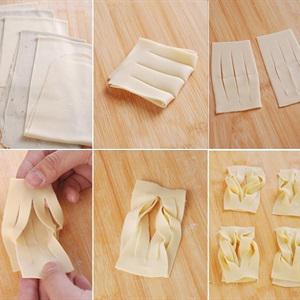 Cách làm snack bột mì