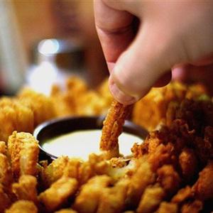 Cách làm snack hành tây hoa cúc