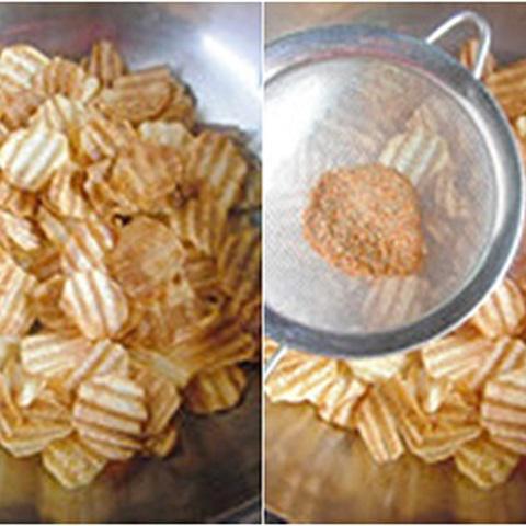 Cách làm snack khoai tây rán giòn