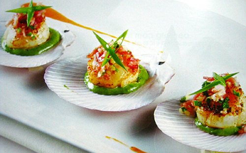 Sò điệp đút lò