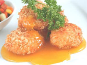 Sò điệp sốt chanh dây