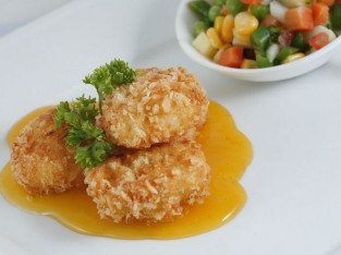 Sò điệp sốt chanh dây