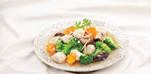 Sò điệp xào bông cải xanh