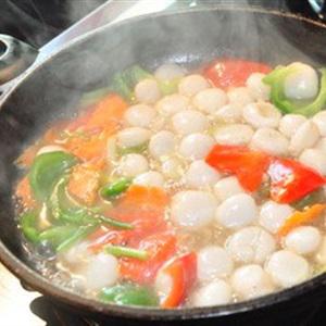 Cách làm sò điệp xào ớt