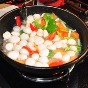 Cách làm sò điệp xào ớt