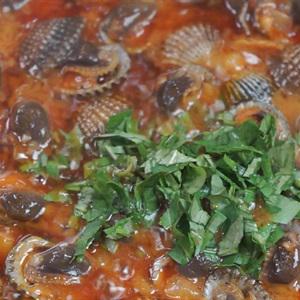 Cách làm sò huyết sốt bơ đậu phộng