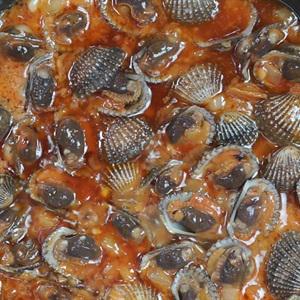 Cách làm sò huyết sốt bơ đậu phộng