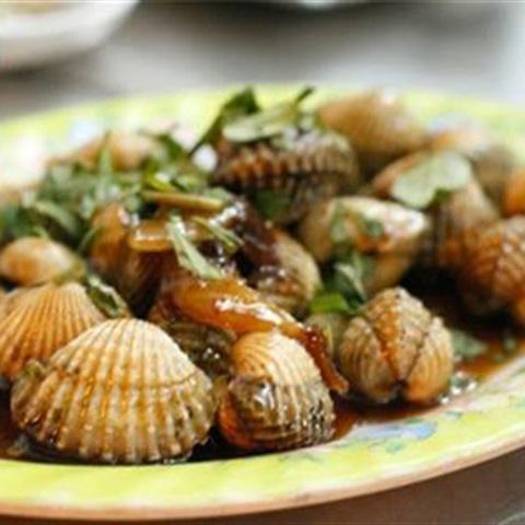 Cách làm sò huyết xào me