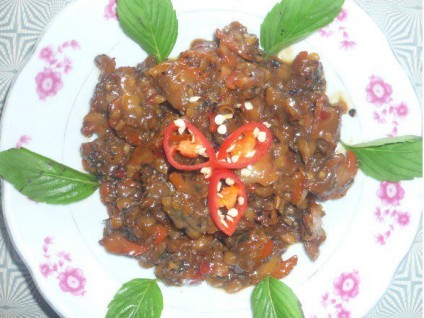 Sò lông kho mặn ngọt