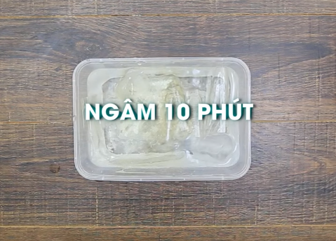 Sorbet bưởi chùm bạc hà the mát xua tan nắng nóng ngày hè