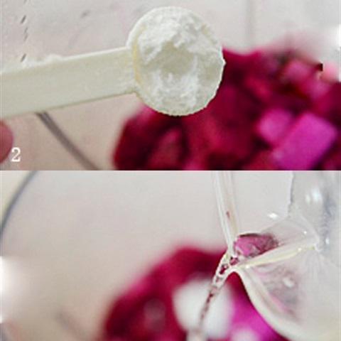 Cách làm Sorbet thanh long đỏ