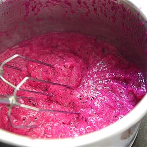 Cách làm Sorbet thanh long đỏ