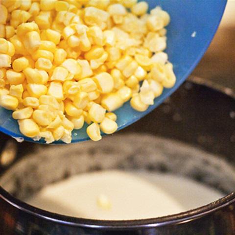 Cách làm soup bắp xay sữa trứng