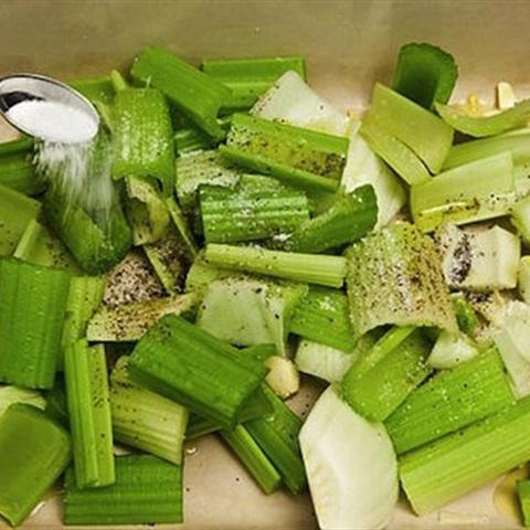 Cách làm soup cần tây nướng