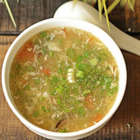 Cách làm soup gà ngũ sắc