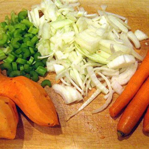 Cách làm soup khoai lang bí đỏ