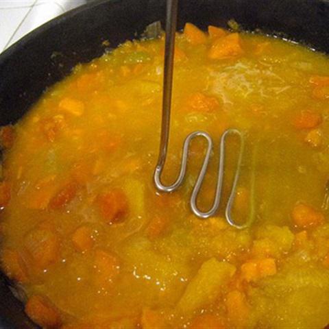 Cách làm soup khoai lang bí đỏ