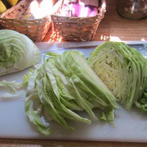 Cách làm spaghetti bắp cải cá mặn