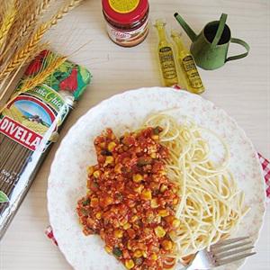 Cách làm spaghetti bắp