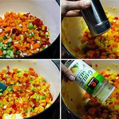 Cách làm spaghetti hình bánh pie